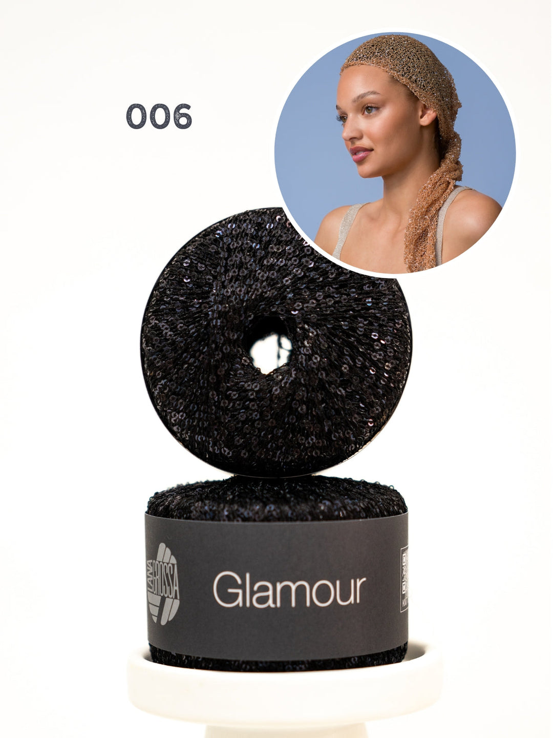 Strickpaket Glamour Dreieckstuch