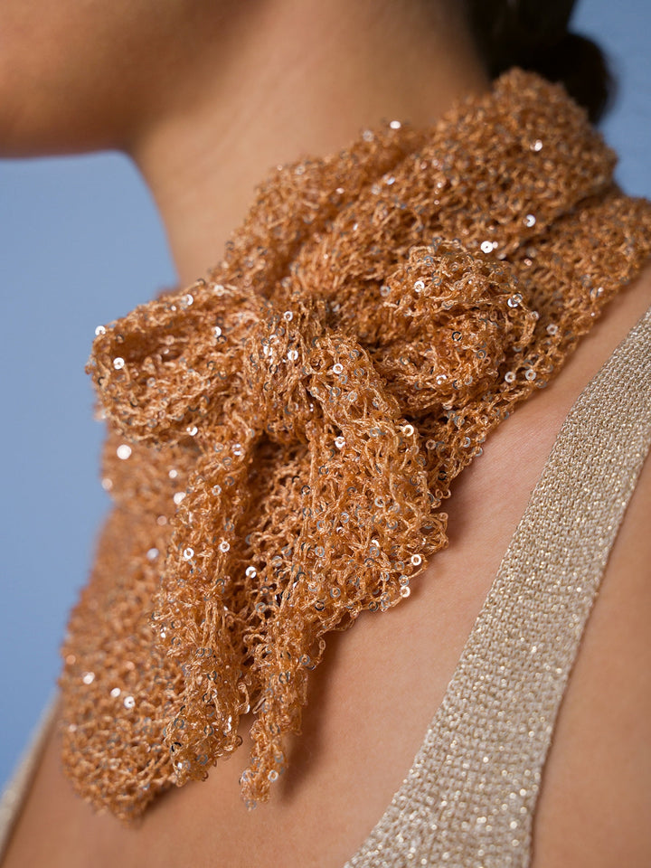 Strickpaket Glamour Dreieckstuch