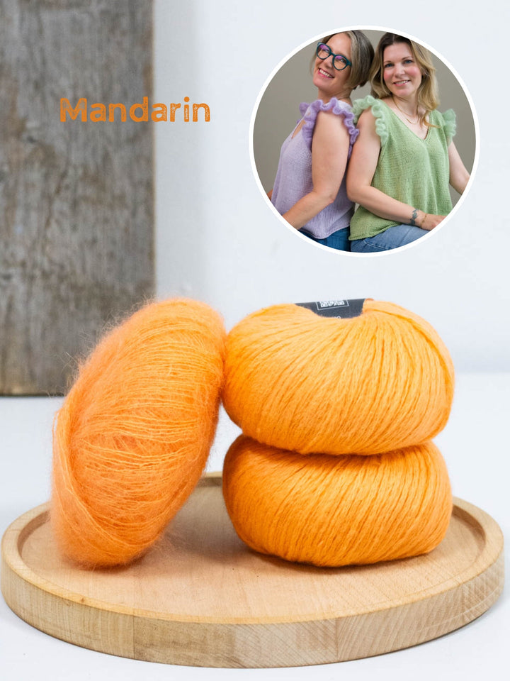 Strickpaket Volare Top - Cotonella &amp; Silkhair - Tanja Steinbach
