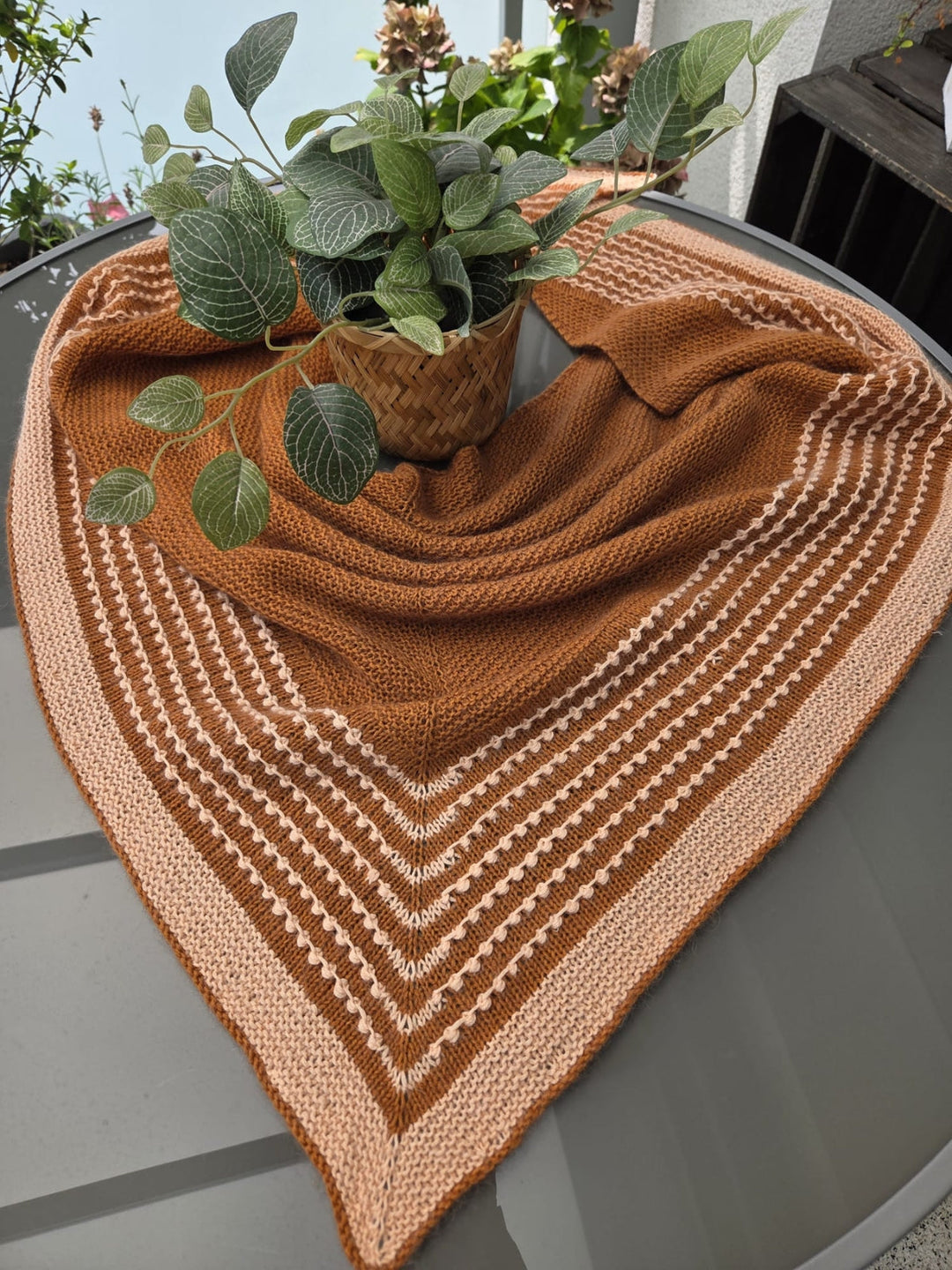 Strickpaket Lizas Tuch Pearly Lines - Ecopuno
