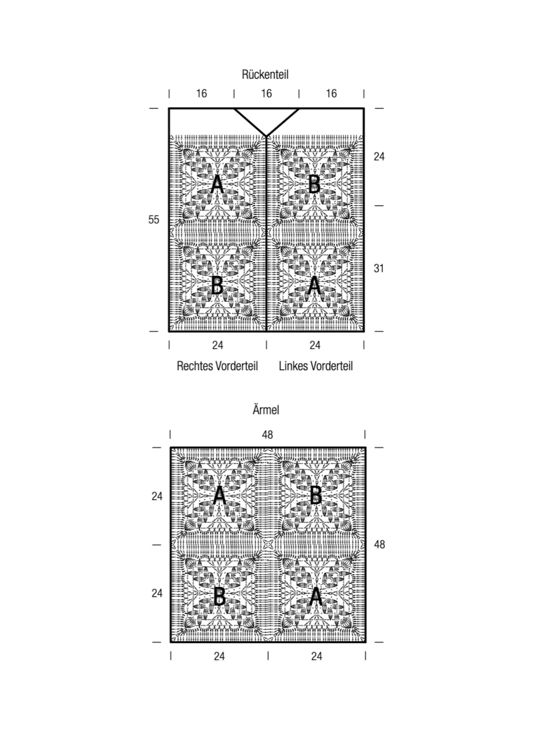 Häkelpaket Cotonella Granny Jacke