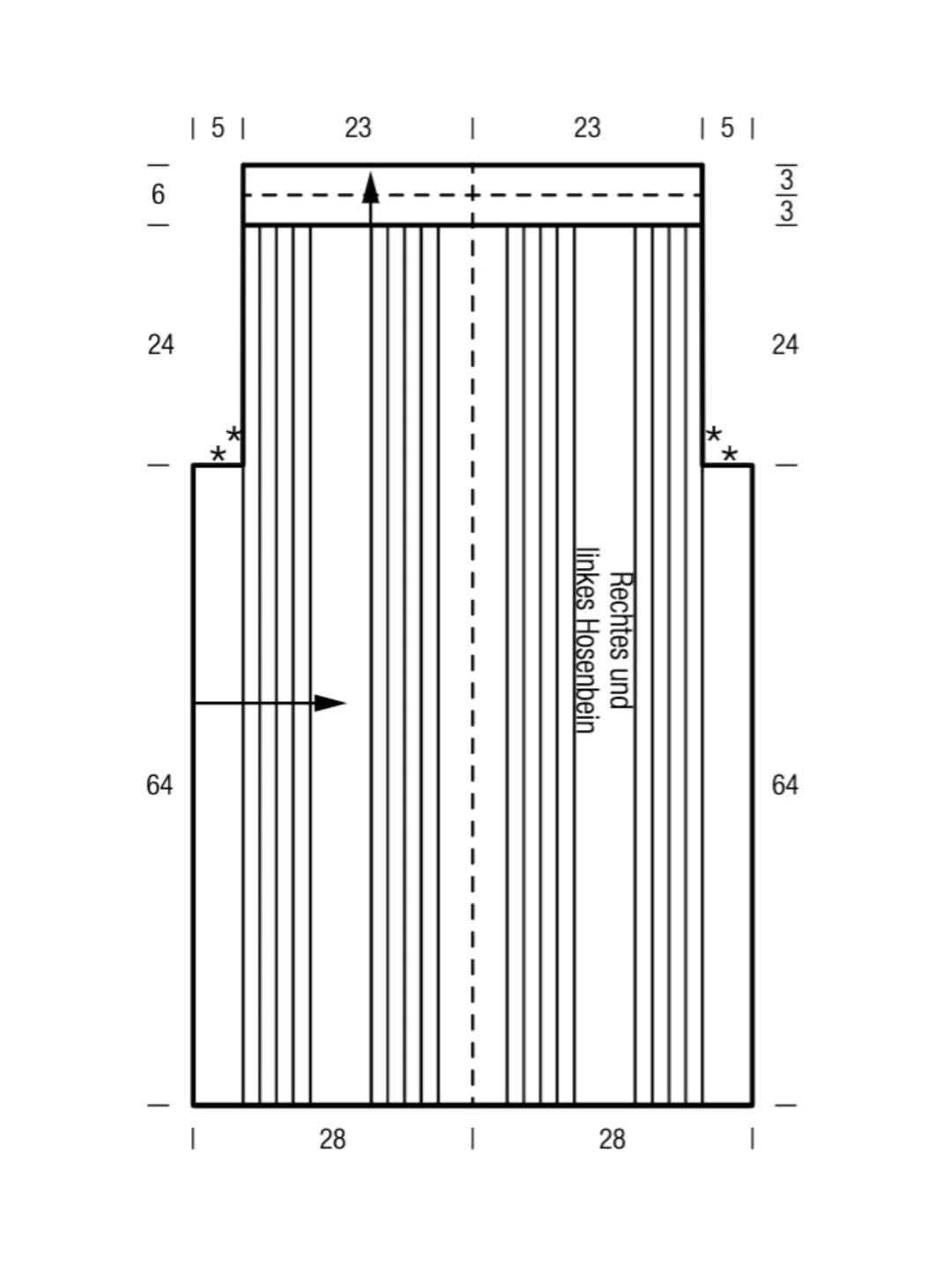 Häkelpaket Summer Cashmere Hose in Filethäkelei