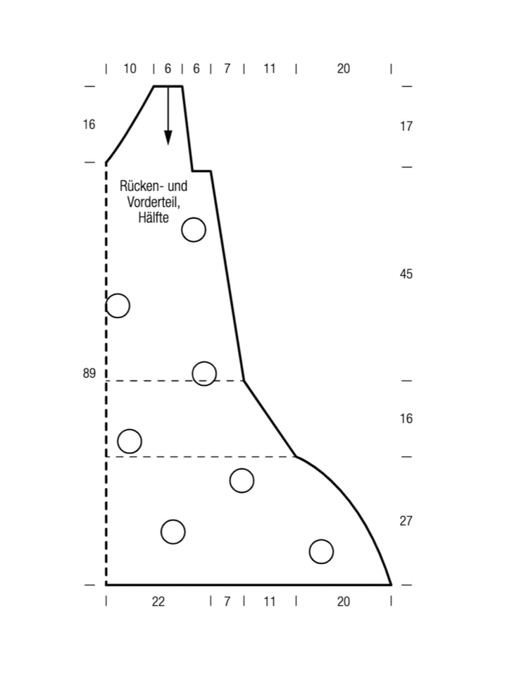 Häkelpaket Tessera Kleid mit Rosetten