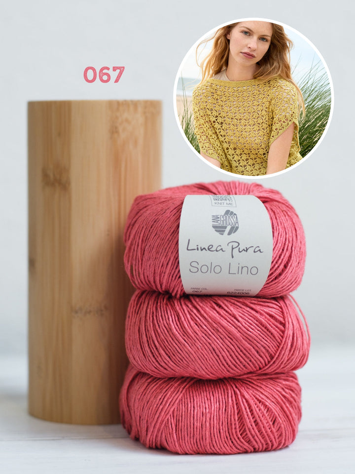 Häkelpaket Solo Lino Top