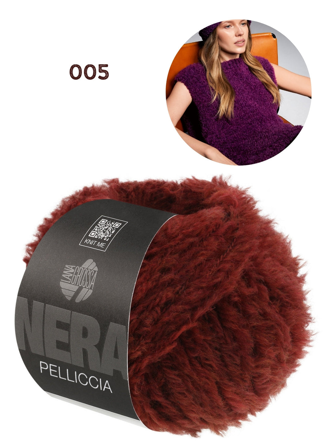 Strickpaket Pelliccia Slipover
