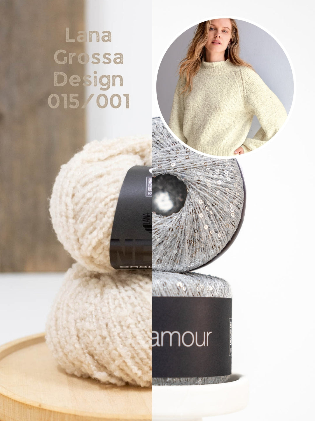 Strickpaket Orsettini &amp; Glamour Raglan-Pullover