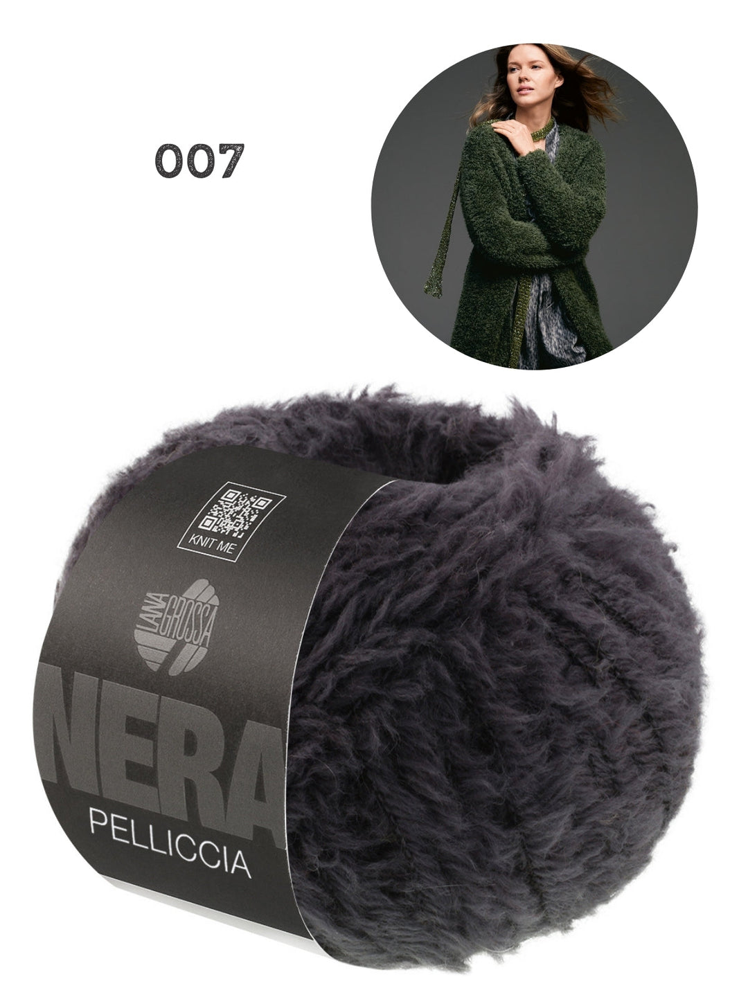 Strickpaket Pelliccia Mantel