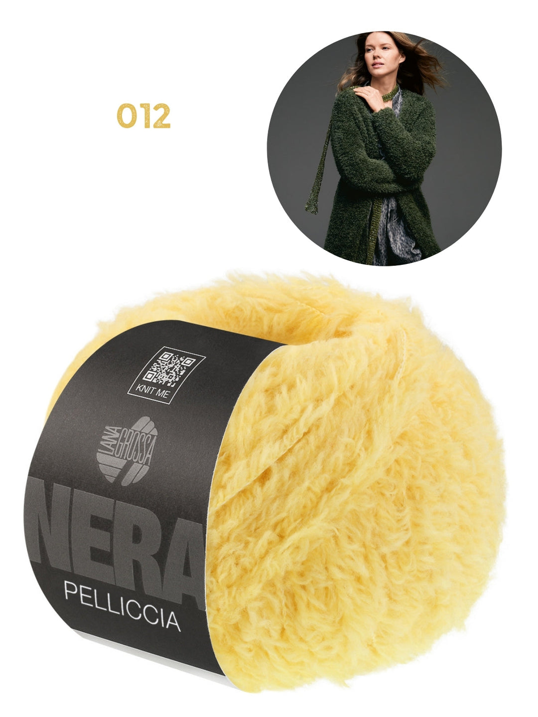 Strickpaket Pelliccia Mantel