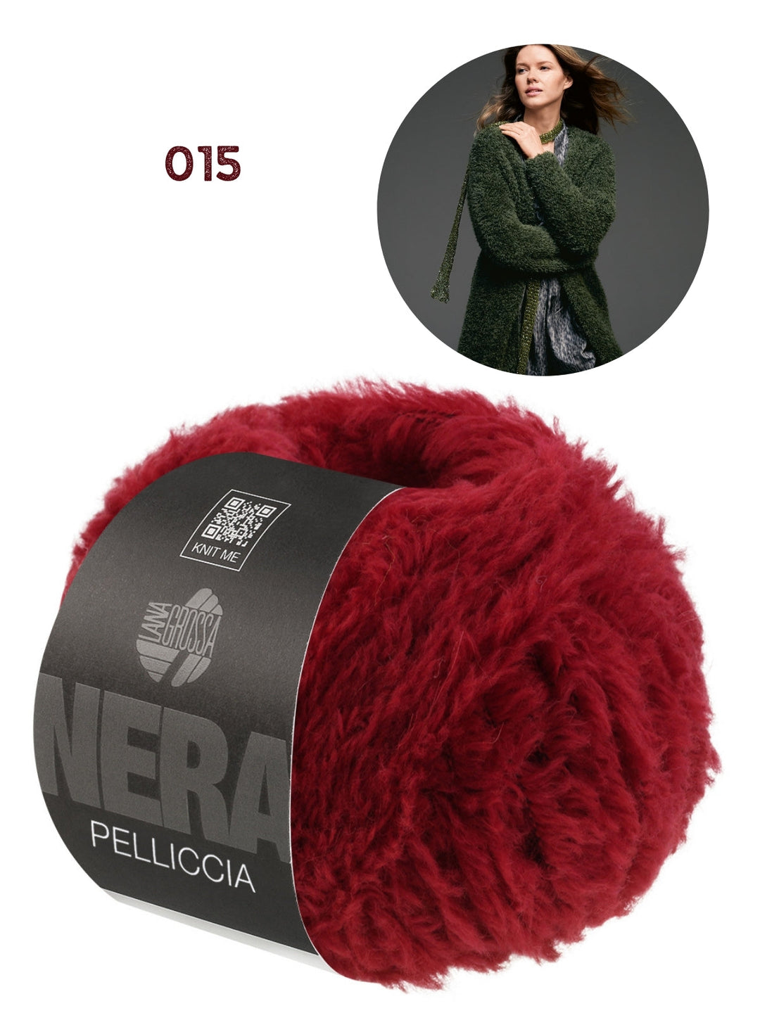 Strickpaket Pelliccia Mantel