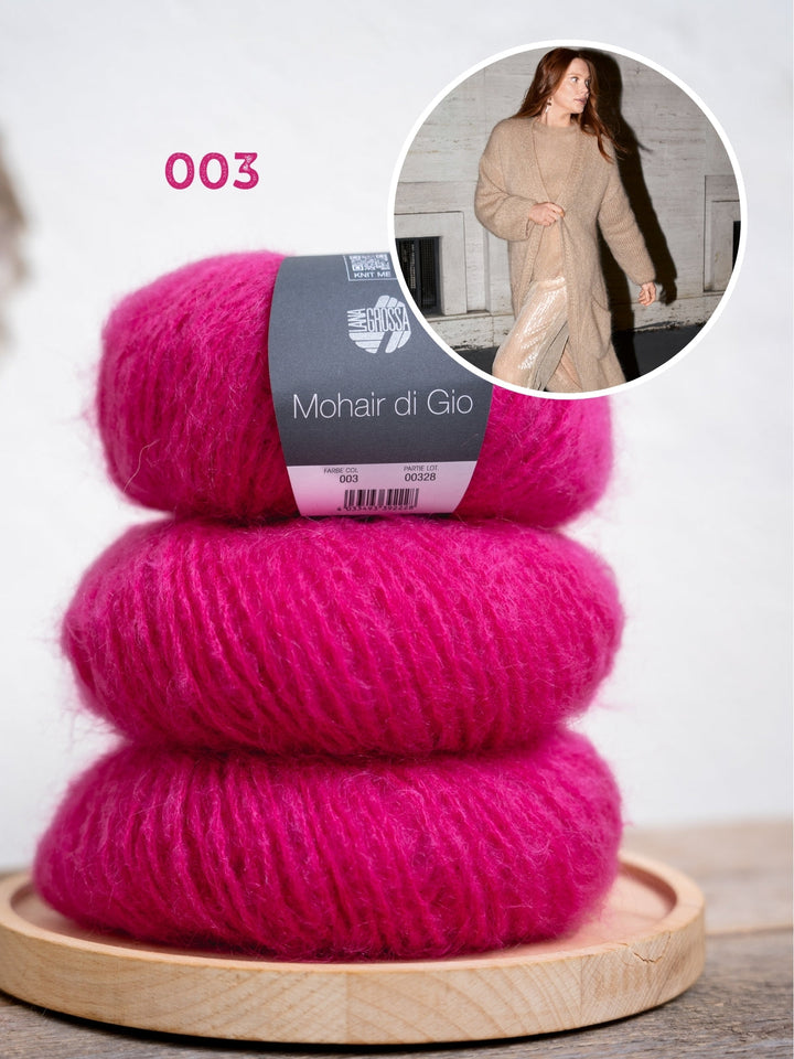 Strickpaket Mohair di Gio Mantel