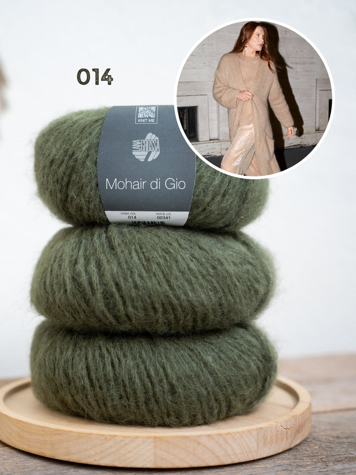 Strickpaket Mohair di Gio Mantel