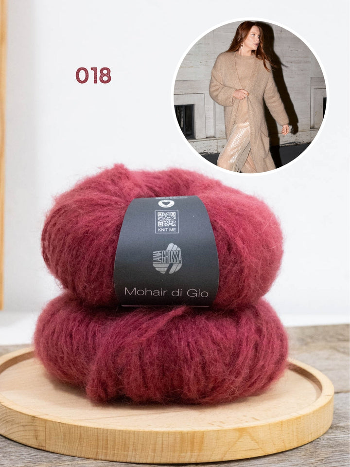 Strickpaket Mohair di Gio Mantel