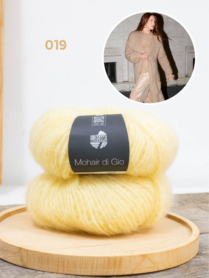 Strickpaket Mohair di Gio Mantel