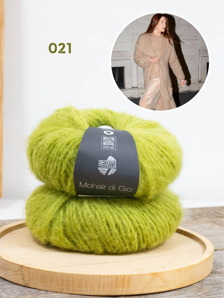 Strickpaket Mohair di Gio Mantel