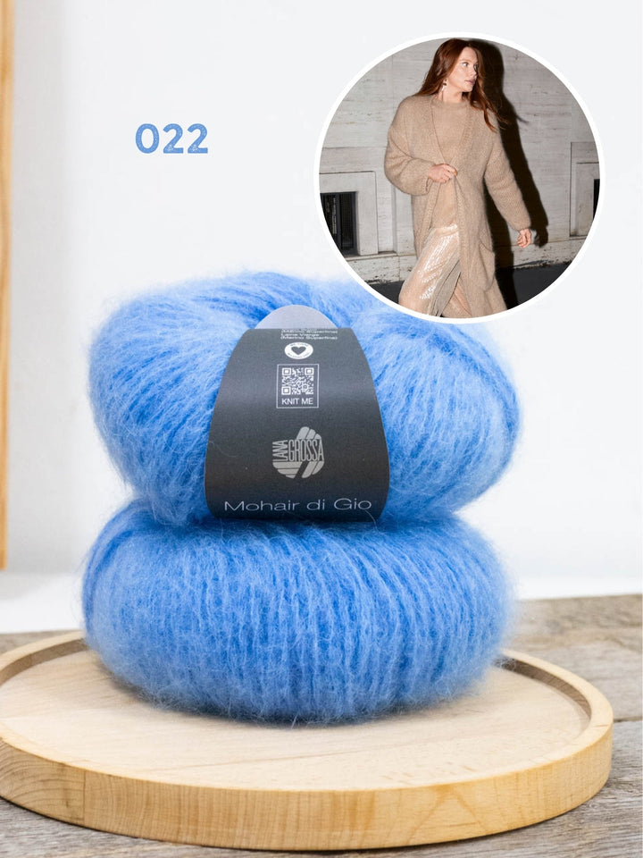 Strickpaket Mohair di Gio Mantel