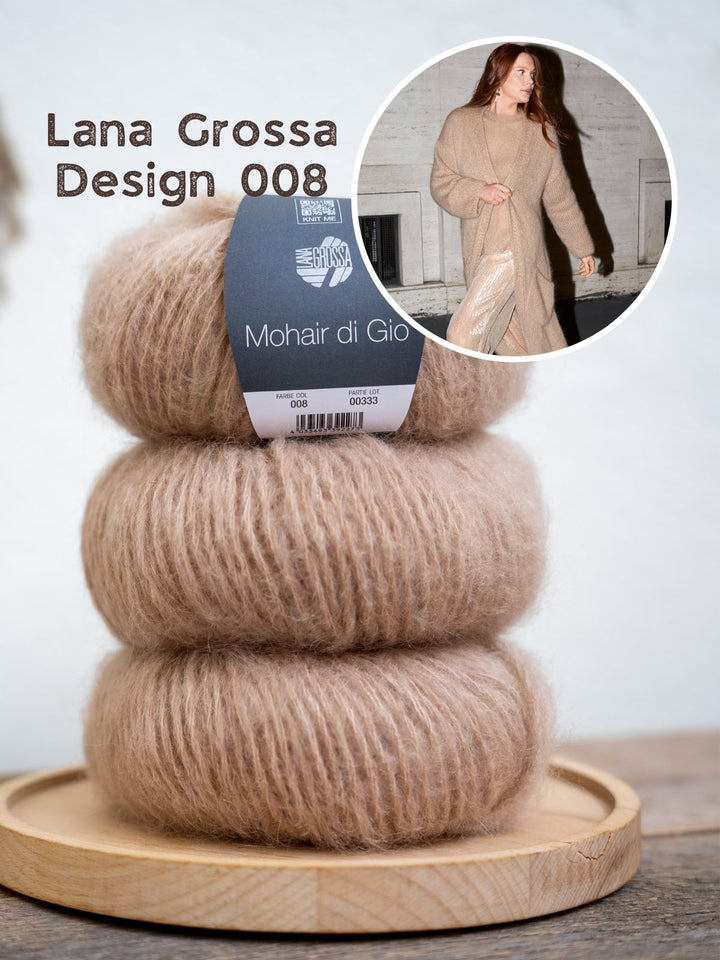 Strickpaket Mohair di Gio Mantel