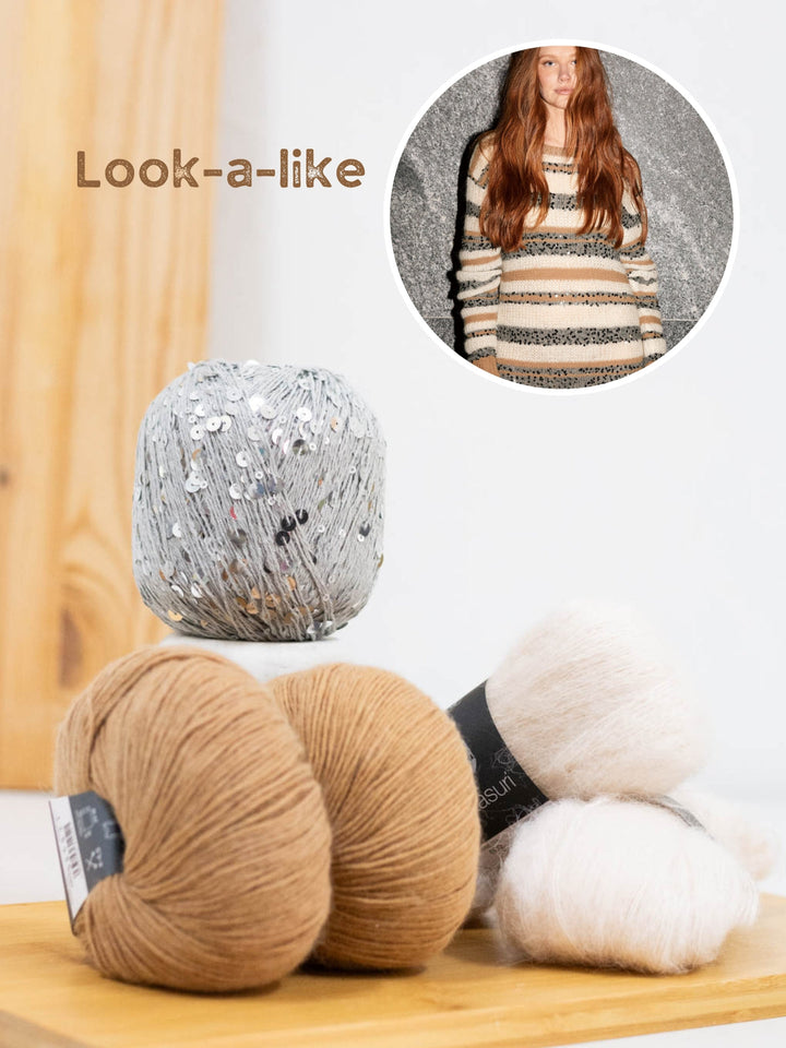 Strickpaket Setasuri Ecopuno Cosmo Kleid