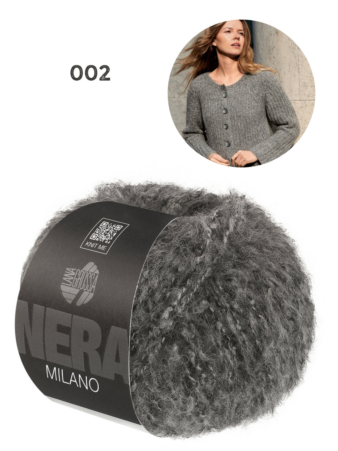 Strickpaket Milano Jacke