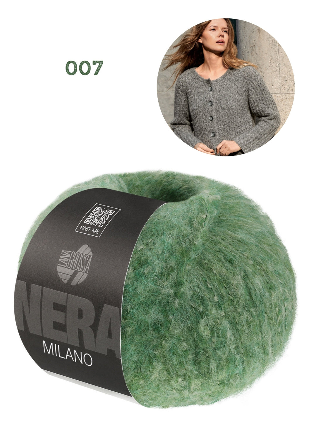 Strickpaket Milano Jacke