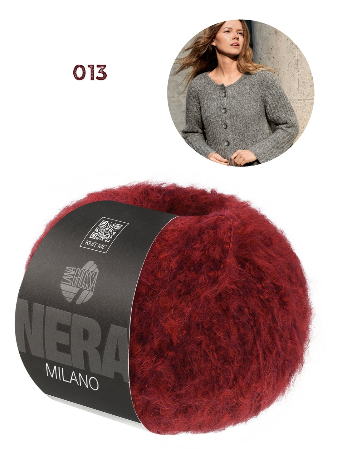Strickpaket Milano Jacke