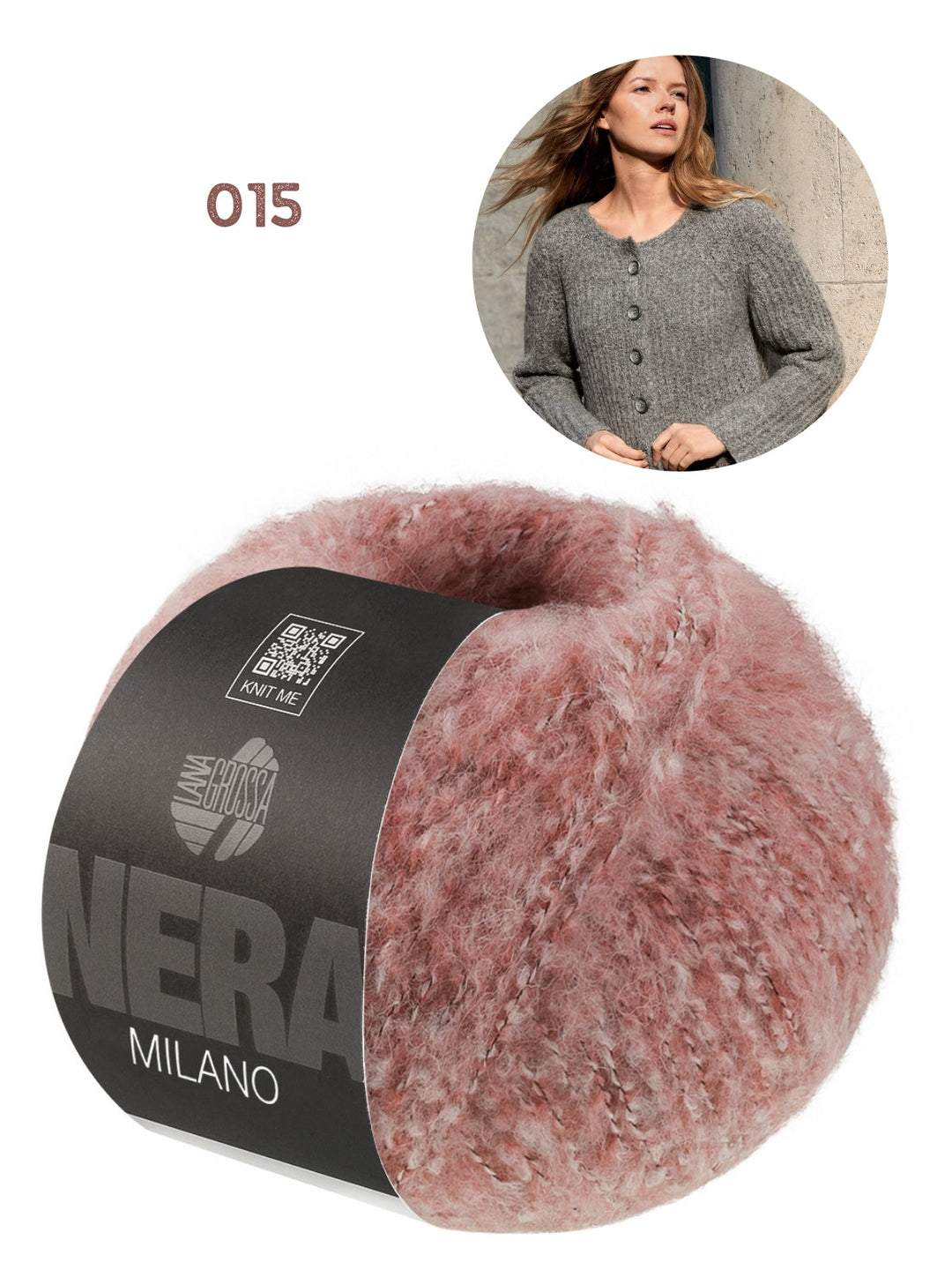 Strickpaket Milano Jacke