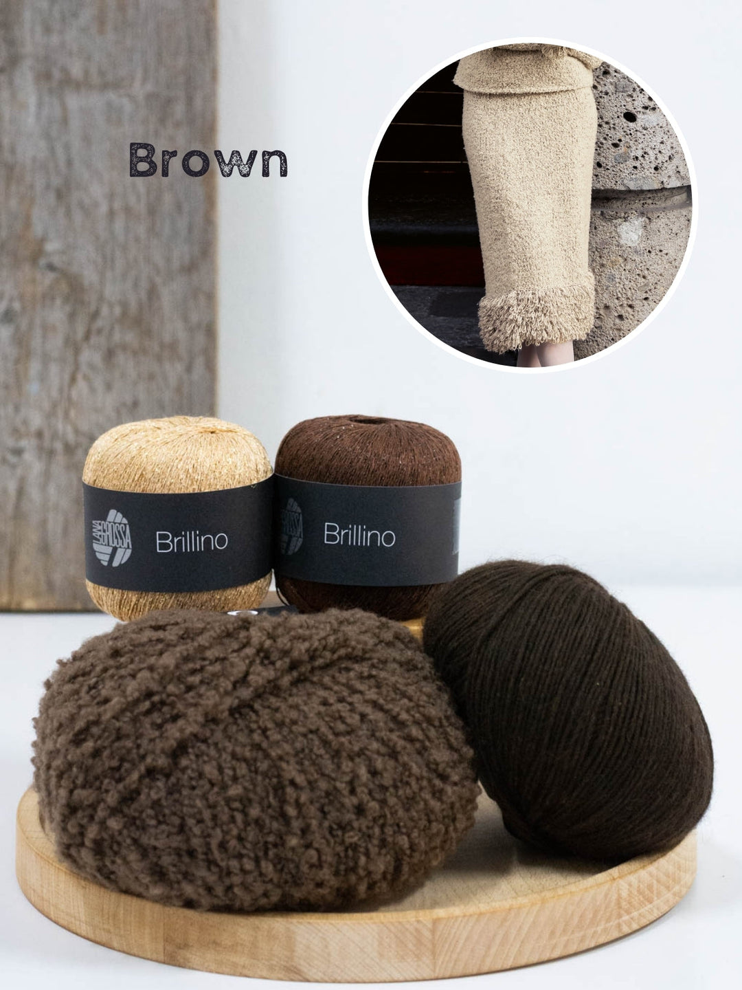 Strickpaket Orsettini Brillino Ecopuno Rock