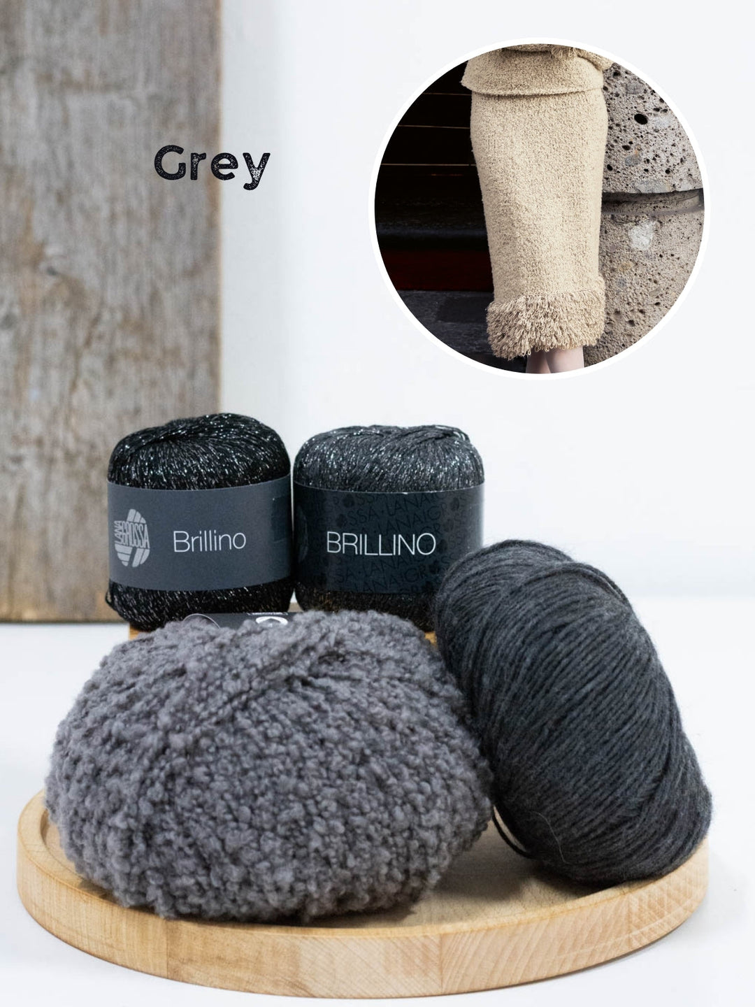 Strickpaket Orsettini Brillino Ecopuno Rock