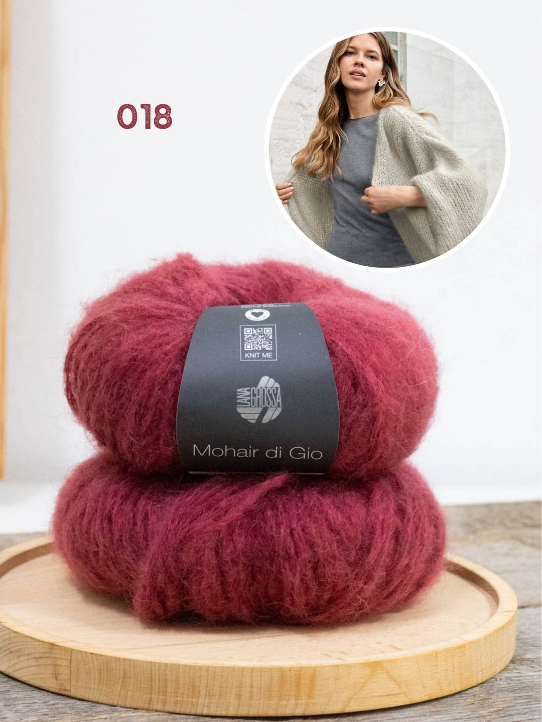Strickpaket Mohair di Gio Cardigan