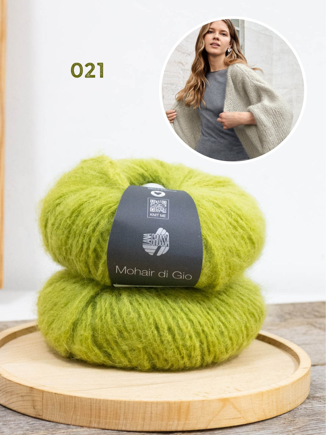 Strickpaket Mohair di Gio Cardigan