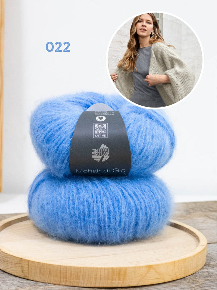 Strickpaket Mohair di Gio Cardigan