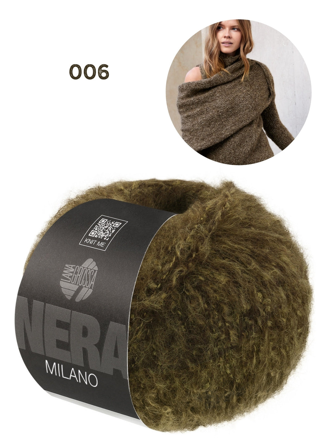 Strickpaket Milano Ärmelschal