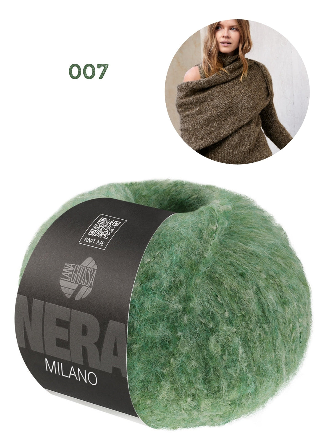 Strickpaket Milano Ärmelschal