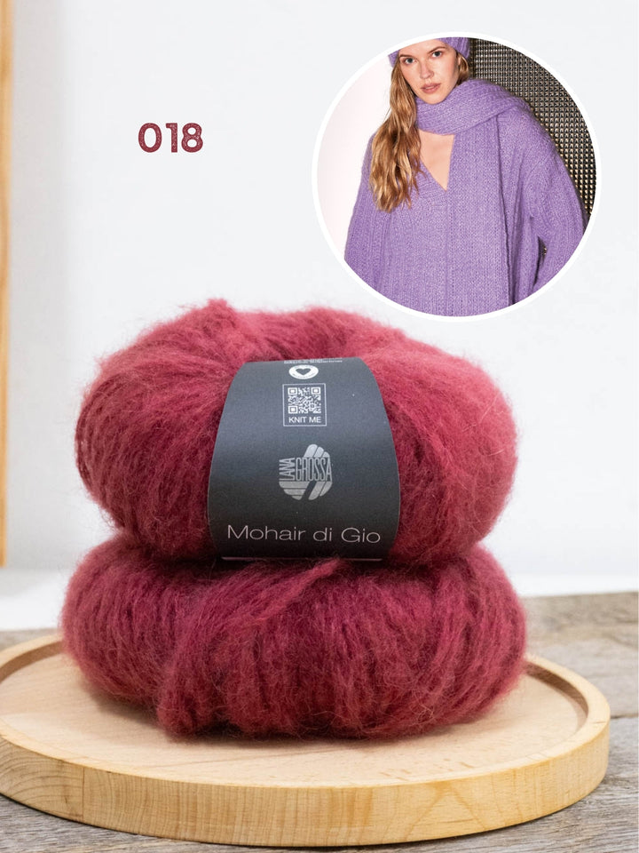 Strickpaket Mohair di Gio Schal