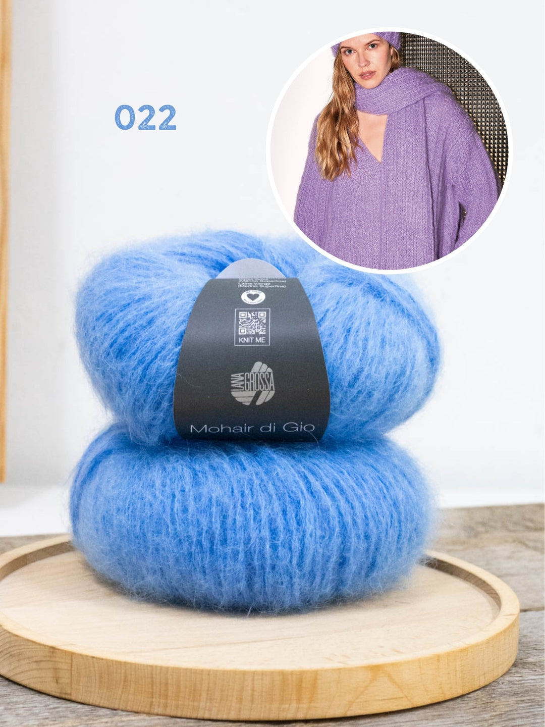 Strickpaket Mohair di Gio Schal