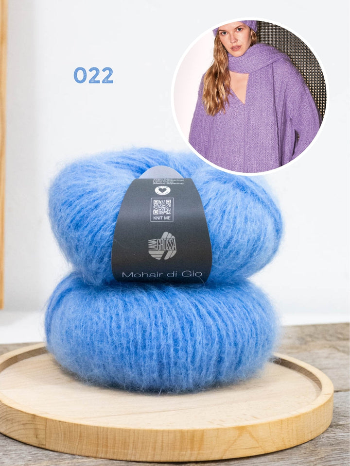 Strickpaket Mohair di Gio Schal