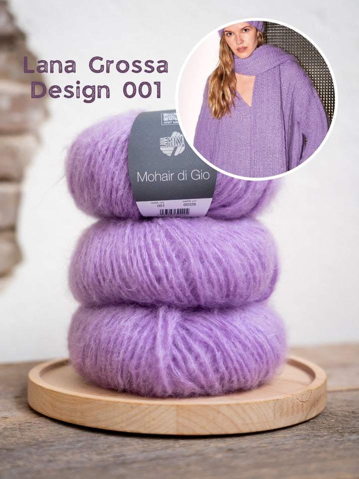 Strickpaket Mohair di Gio Schal