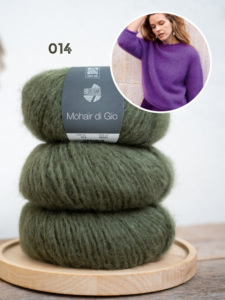 Strickpaket Mohair di Gio Pullover