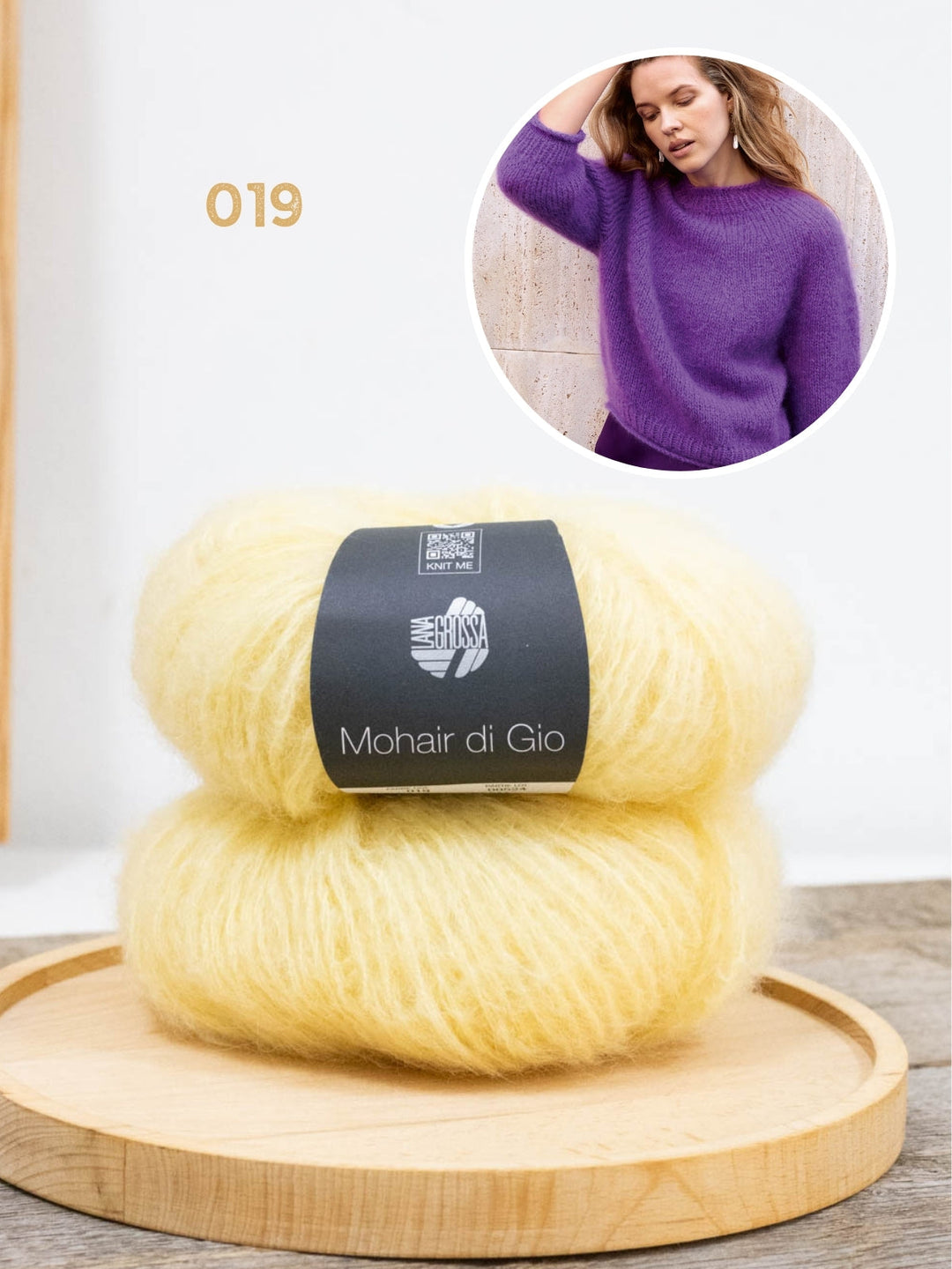 Strickpaket Mohair di Gio Pullover