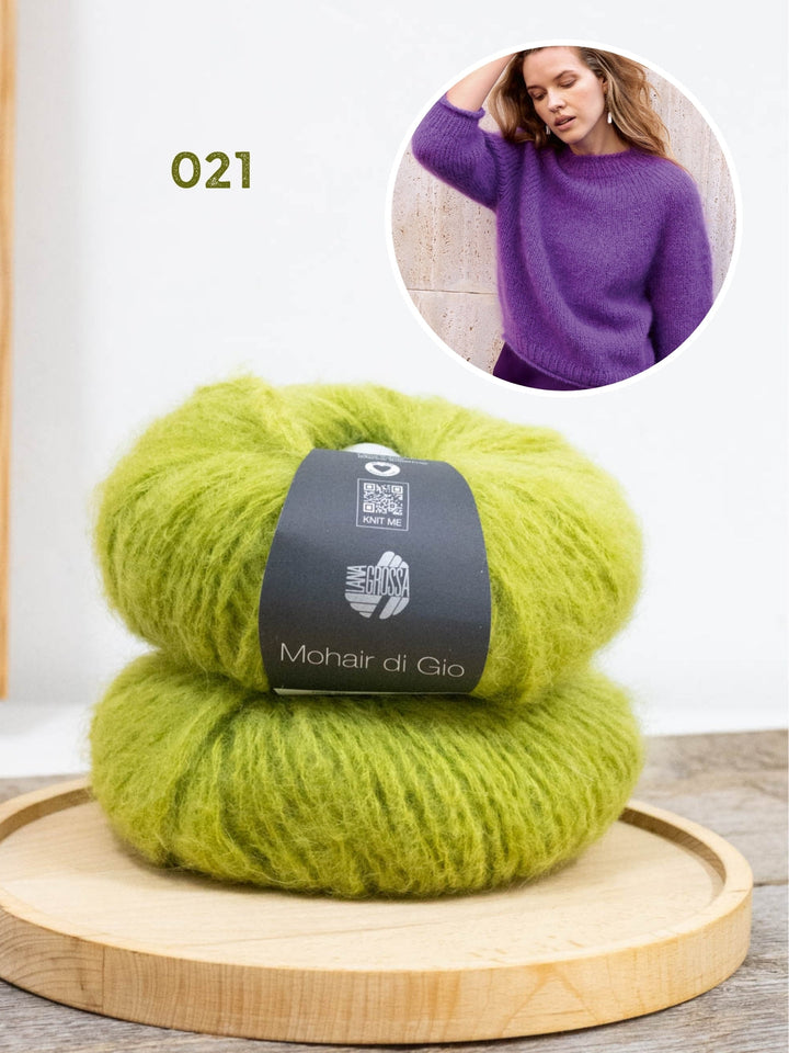 Strickpaket Mohair di Gio Pullover