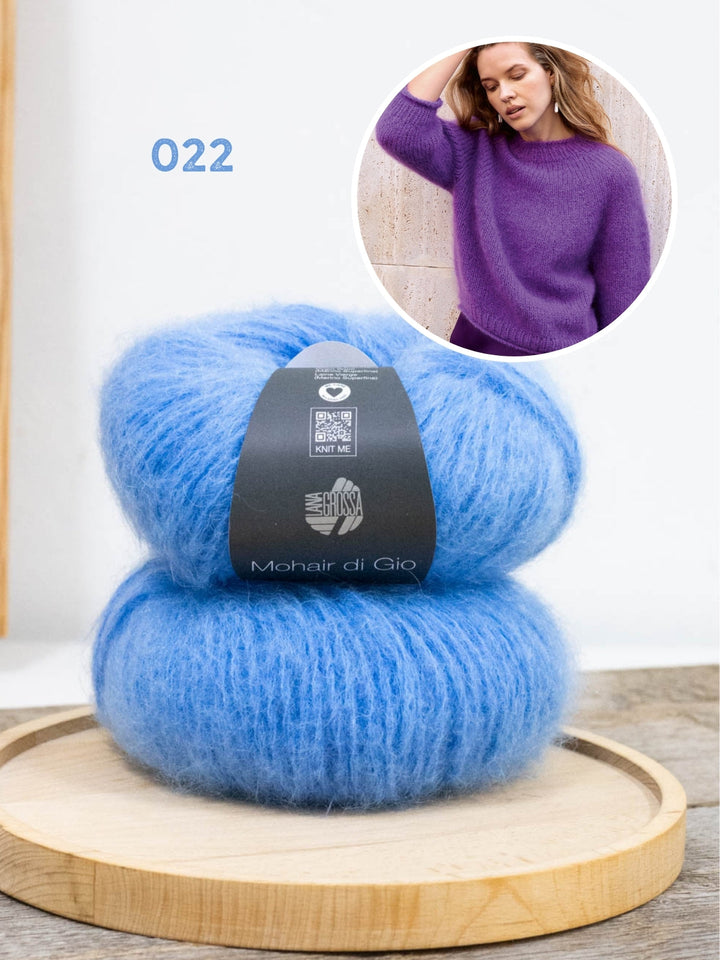 Strickpaket Mohair di Gio Pullover
