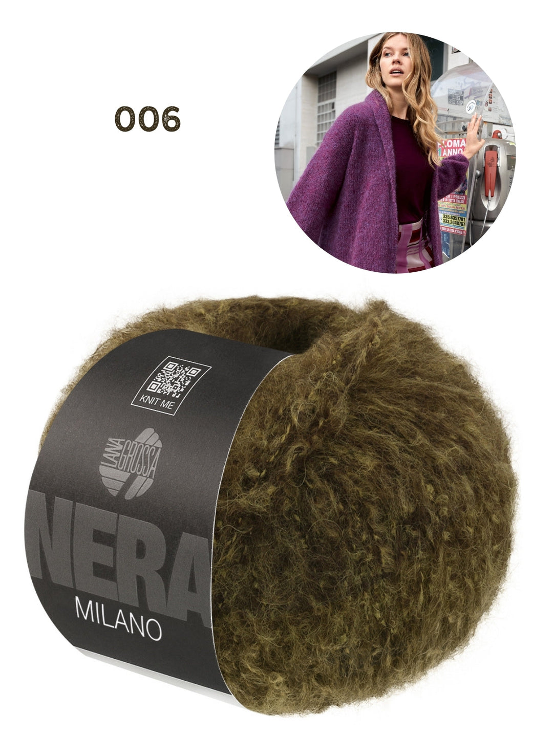 Strickpaket Milano Cardigan
