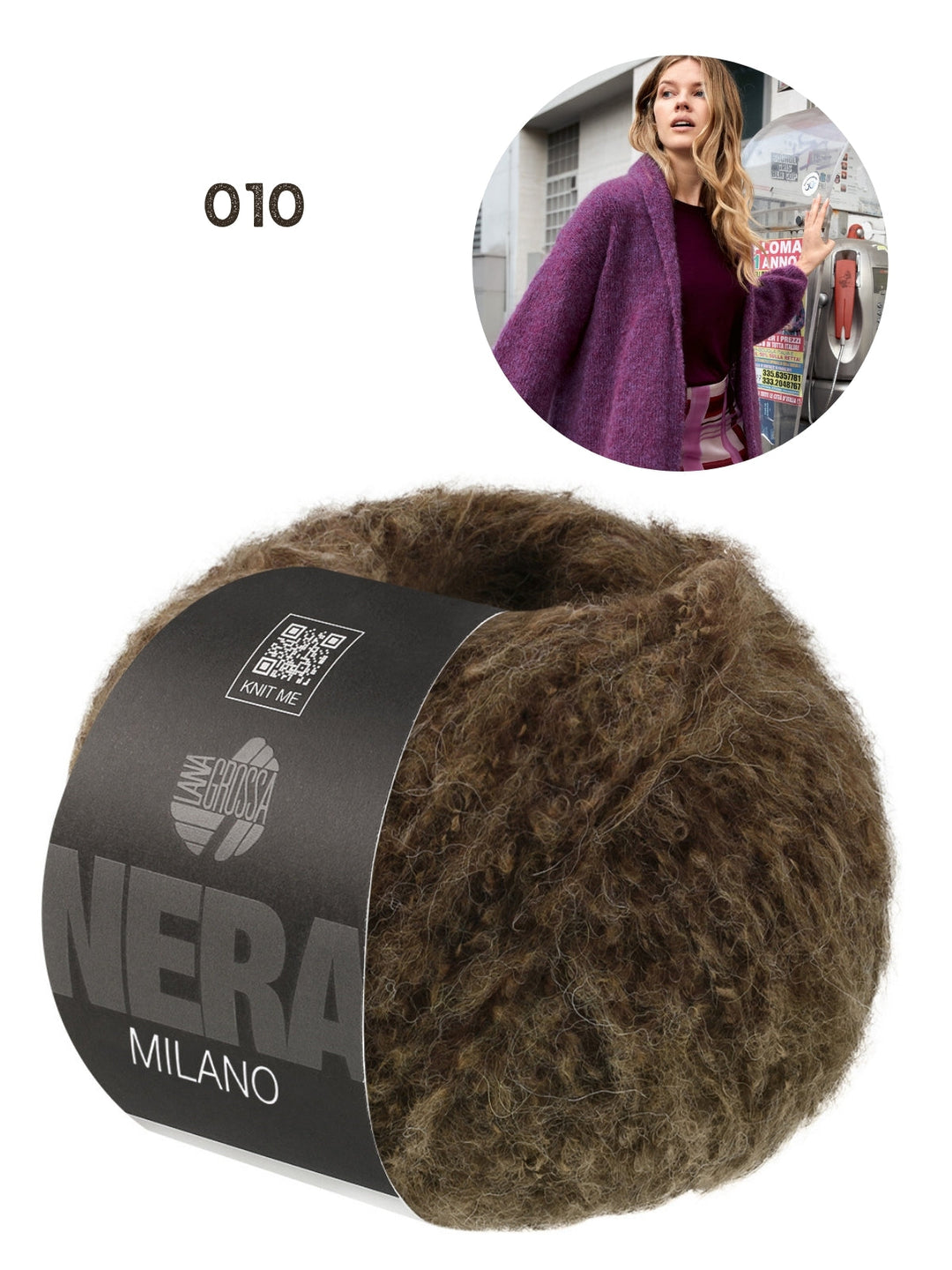 Strickpaket Milano Cardigan
