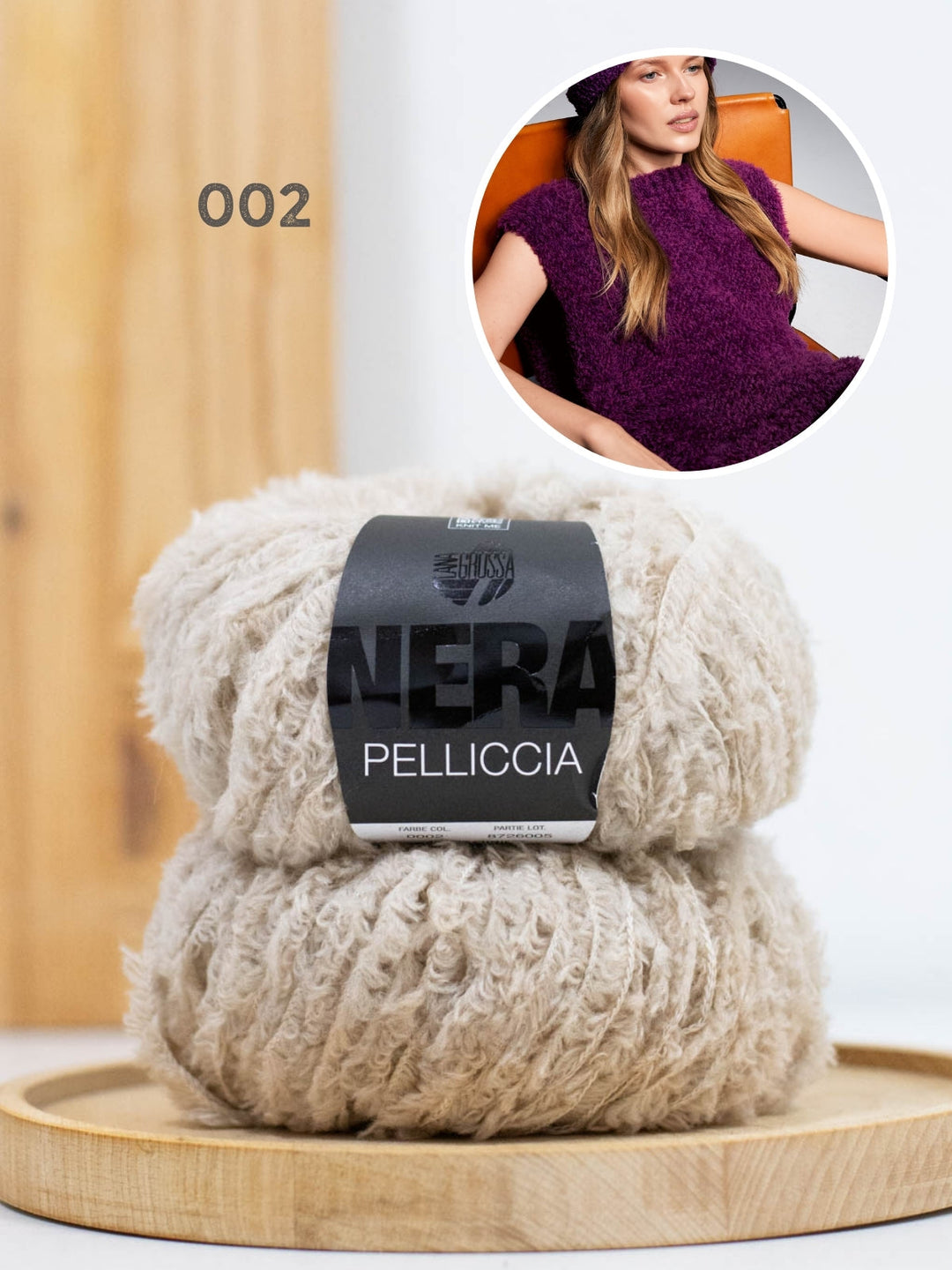 Strickpaket Pelliccia Slipover