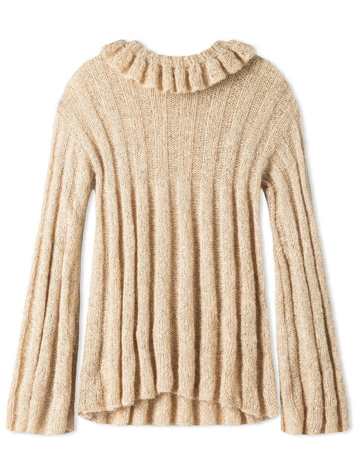 Strickpaket Setasuri &amp; Glamour Pullover mit Loop-Kragen