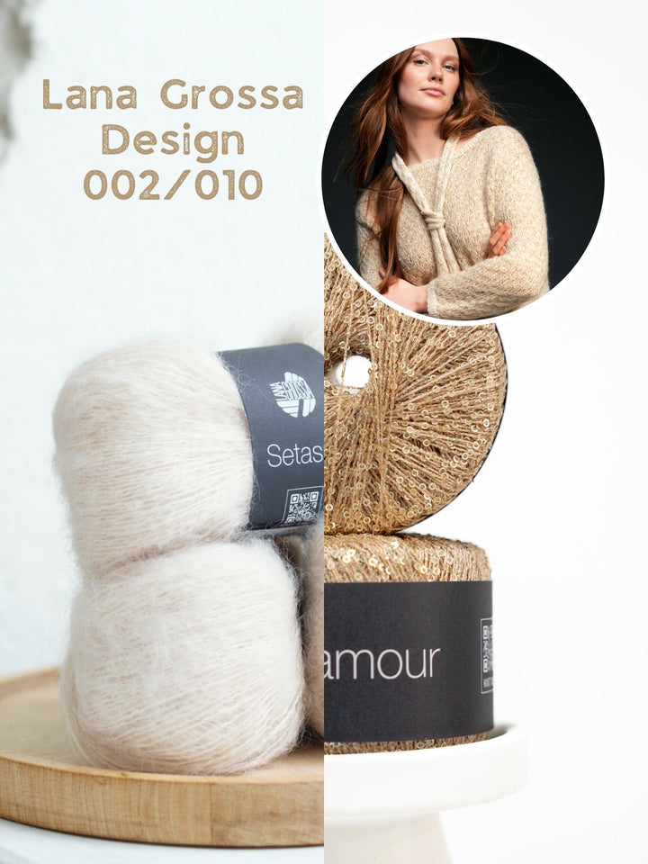 Strickpaket Setasuri &amp; Glamour Pullover