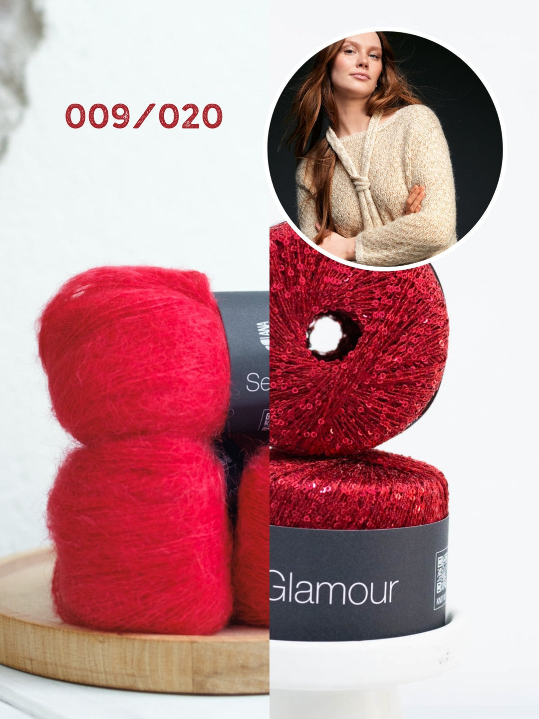 Strickpaket Setasuri &amp; Glamour Schal