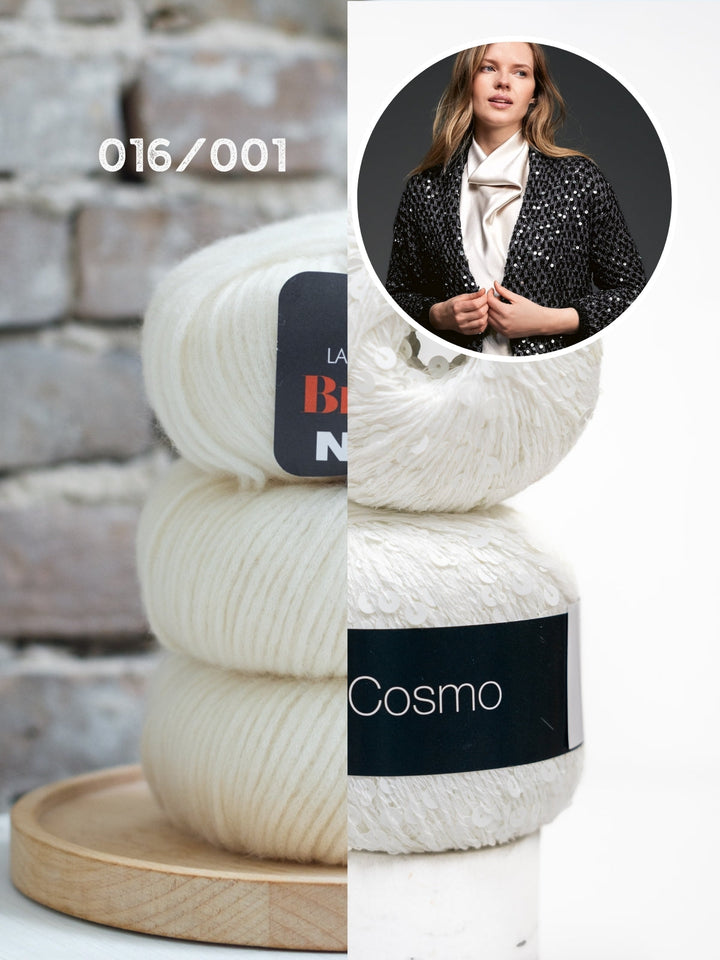 Strickpaket Brigitte No. 2 &amp; Cosmo Jacke