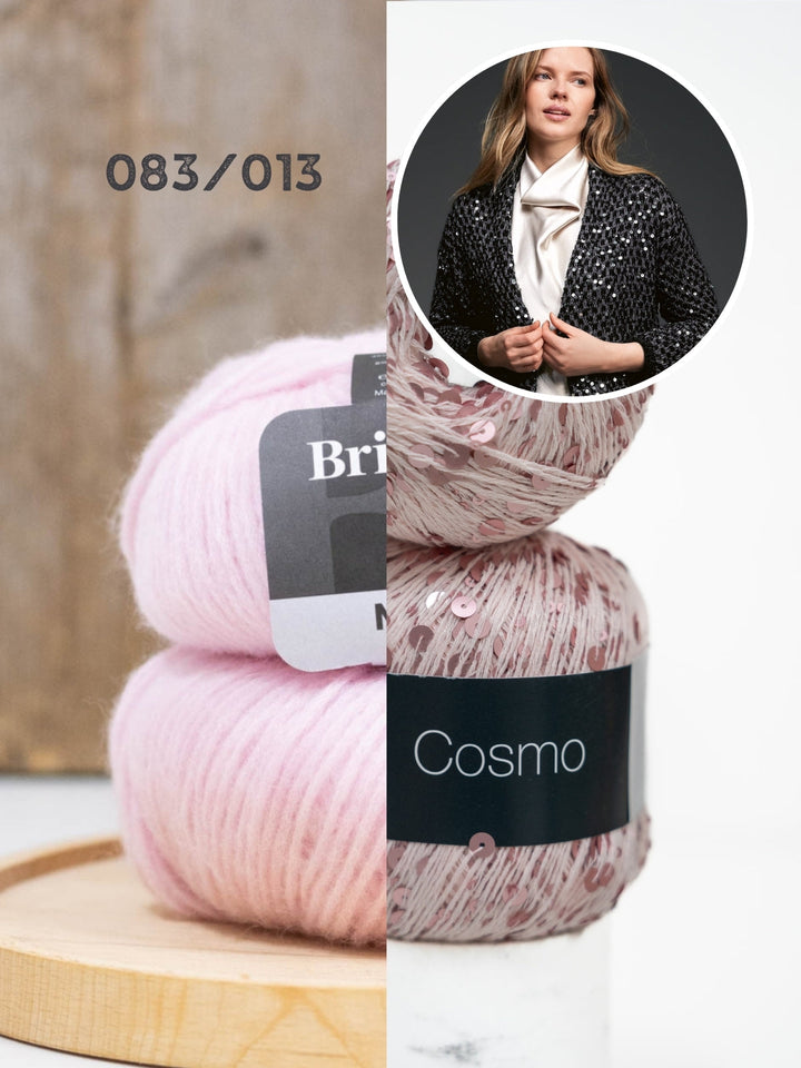 Strickpaket Brigitte No. 2 &amp; Cosmo Jacke