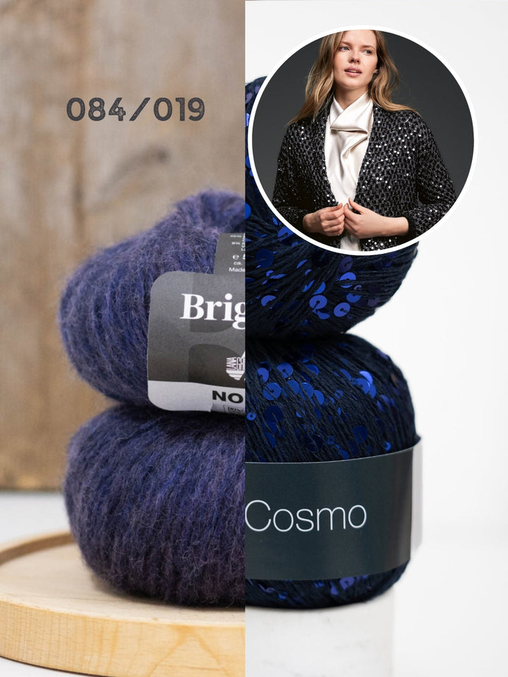 Strickpaket Brigitte No. 2 &amp; Cosmo Jacke