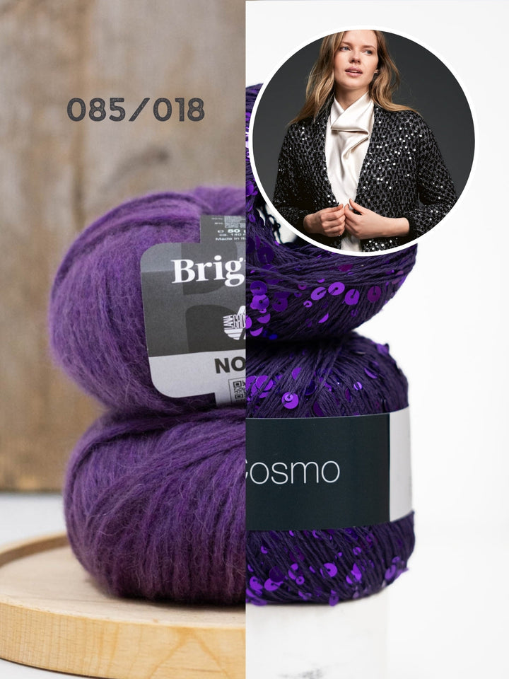 Strickpaket Brigitte No. 2 &amp; Cosmo Jacke